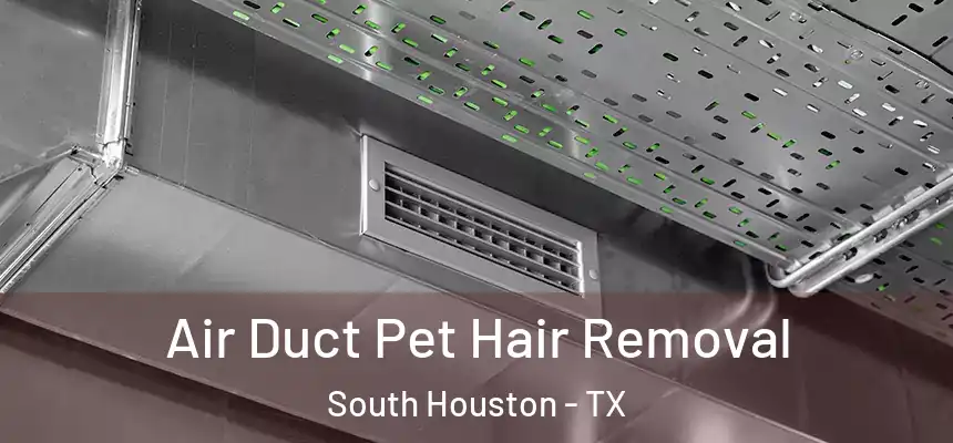 Air Duct Pet Hair Removal South Houston - TX
